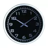NeXtime klok 2953 Blacky, Ø 25 cm, ścienna, czarna