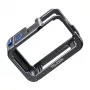 Ochronna metalowa obudowa Telesin do DJI Osmo Action 5 — czarna