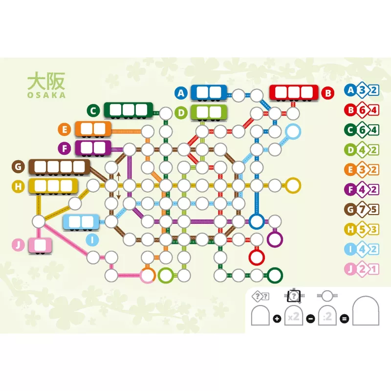 Voll verplant - Zusatzblock Japonia, gra planszowa