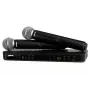 Shure BLX288E/SM58-H8E - system bezprzewodowy z odbiornikiem i dwoma mikrofonami SM58