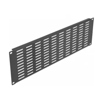 Panel wentylowany DeLOCK 66681 19 cali Panel do szafy sieciowej poziomy 3U czarny