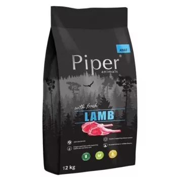 DOLINA NOTECI Piper Animals z jagnięciną - sucha karma dla psów - 12 kg