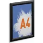 Ramka pojedyncza Durable 479601 Czarna Aluminium Plastik Polistyren