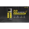 Ładowarka do akumulatorów Nitecore Ci12 Uniwersalna ładowarka USB do Li-Ion, NiCd, NiMH, wejście 3A 5/9/12V, obudowa z tworzywa sztucznego