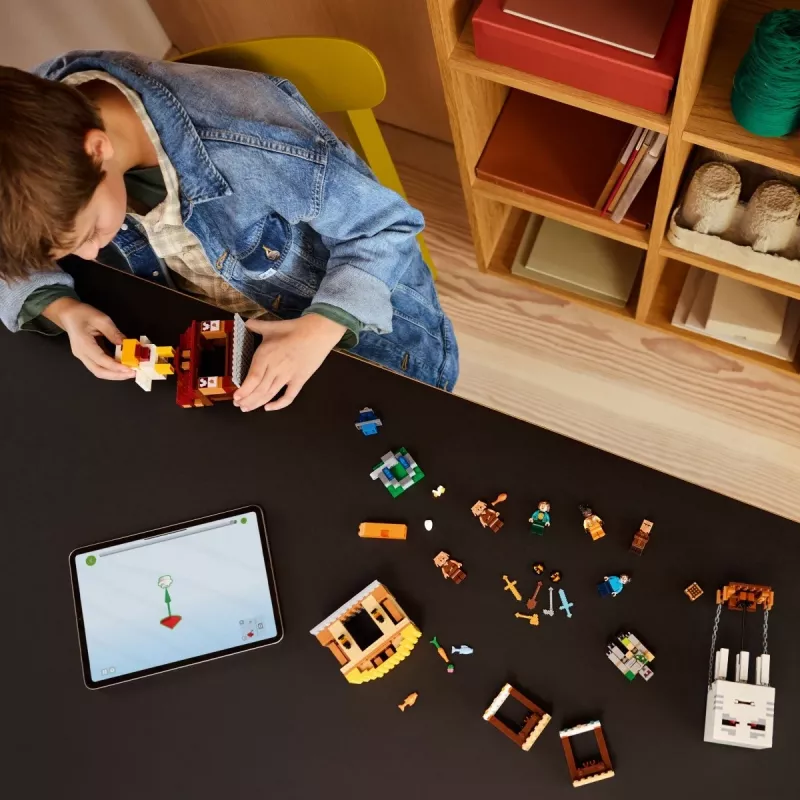 LEGO MINECRAFT 21273 Atak latającej meduzy na wioskę