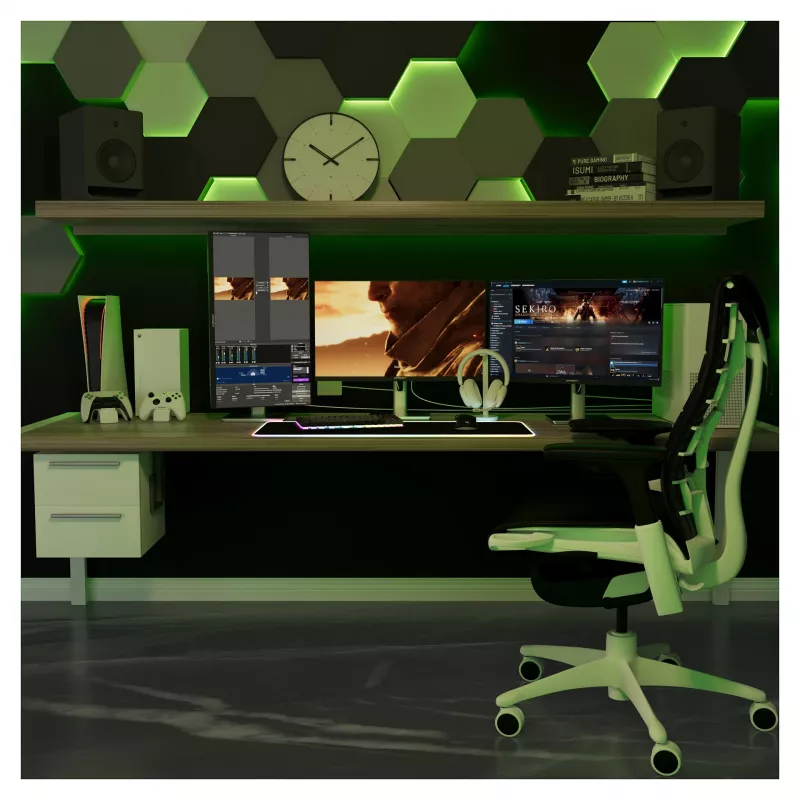 Monitor komputerowy JAPANNEXT JN-I270WQHD300F-HSP 68,6 cm (27 inch) 2560 x 1440 piksele Wide Quad HD LED Szary
