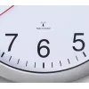 Jakob Maul GmbH MAUL Wanduhr MAULrun, ścienna, okrągła, biała, plastik, AA, 1,5 V