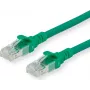 ROLINE - Kabel krosowy - RJ-45 (M) na RJ-45 (M) - 30 cm - SFTP - CAT 6a - Zielony (21.15.2973)