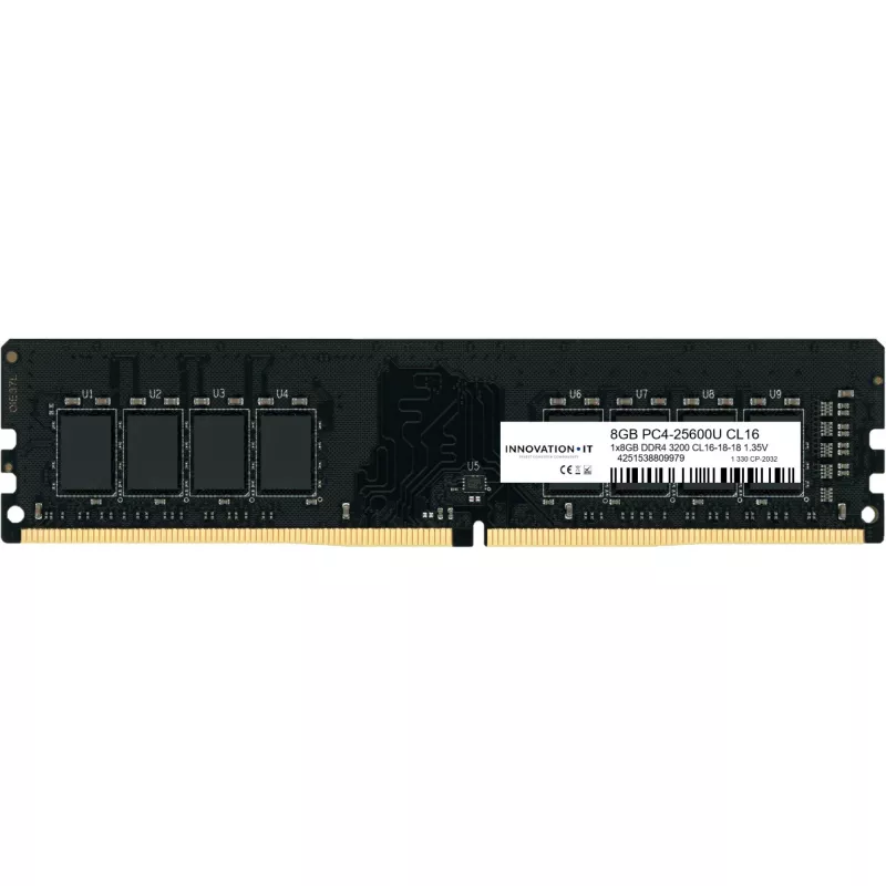Innovation IT 3200 8GB CL16-18-18 1.35V LD 8-Chip memory module 1 x 8 GB DDR4