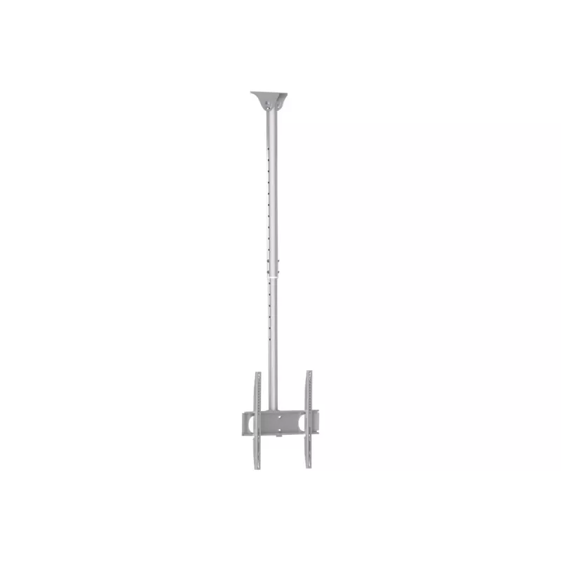 Sunne PL-C62 - Zestaw montażowy (mocowanie sufitowe) - do telewizora płaskiego - stal - srebrny - rozmiar ekranu: 94-160 cm (37-63 inch)