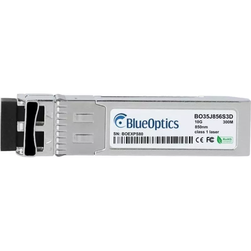 SFP+ transceiver BlueOptics BO35J856S3D (Y3KJN-BO) — LC-Duplex, 10GBASE-SR, Multimode 850nm, 300m, 0–70°C