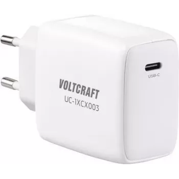 VOLTCRAFT GaN VC-13064615 ładowarka USB do użytku wewnątrz pomieszczeń, prąd wyjściowy (maks.) 2,25 A, 1 x USB-C® (VC-13064615)