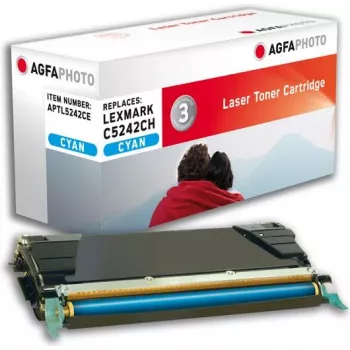 Kaseta z tonerem AgfaPhoto APTL5242CE cyjan, wydajność 7000 stron, 1 szt.