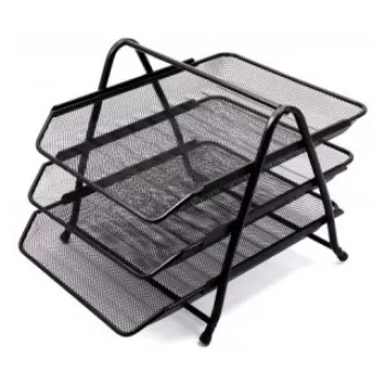Organizer na biurko Forpus FO30545 Metal Czarny