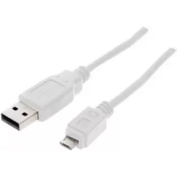 Kabel USB ShiverPeaks BS77180-W 0,5 m USB 2.0 Micro-USB B Biały