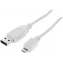 Kabel USB ShiverPeaks BS77180-W 0,5 m USB 2.0 Micro-USB B Biały