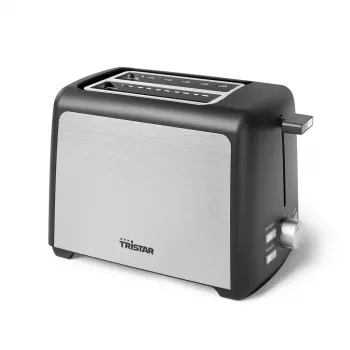 Toster Tristar | BR-1058 | Moc 800 W | Liczba szczelin 2 | Materiał obudowy Plastik | Srebrny