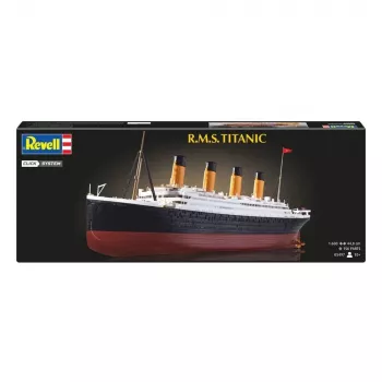 Plastikowy model statku RMS Titanic EC Wielokolorowy 1:600