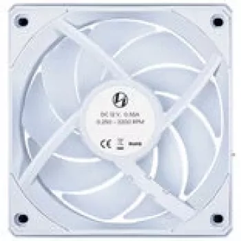 Wentylator obudowy 120mm Lian Li UNI FAN CL Wireless — Biały, bezprzewodowe sterowanie RGB, kompatybilny z łączeniem szeregowym