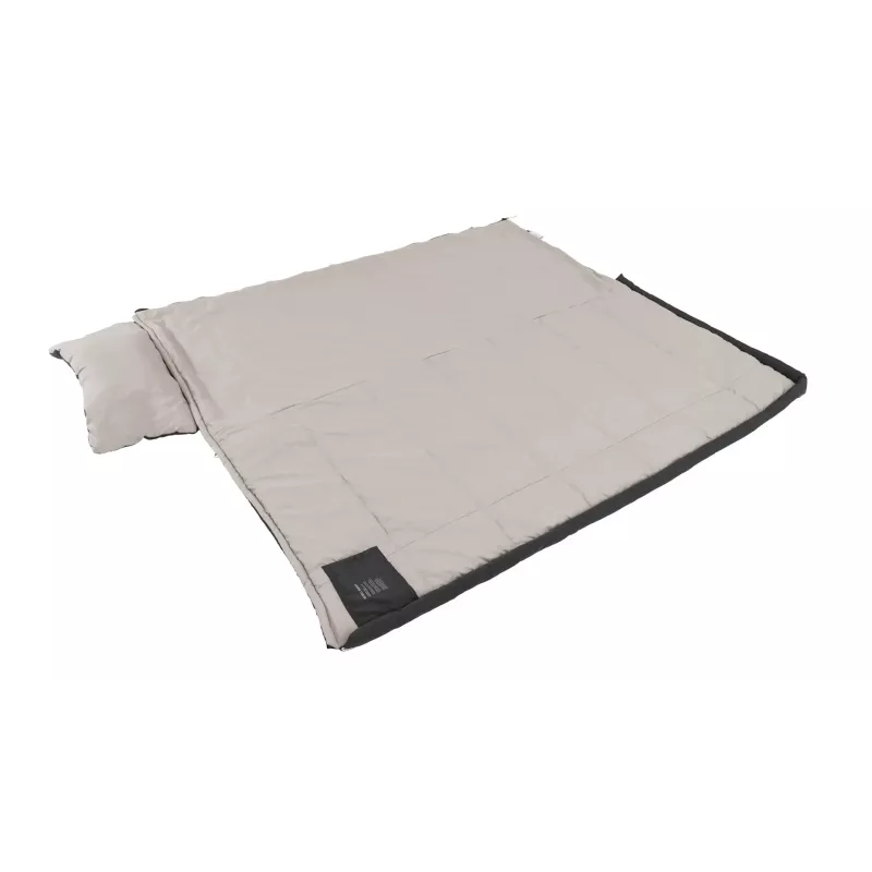 Śpiwór Outwell Contour Prime dla dorosłych prostokątny 850×2200 mm poliester ciemnoszary