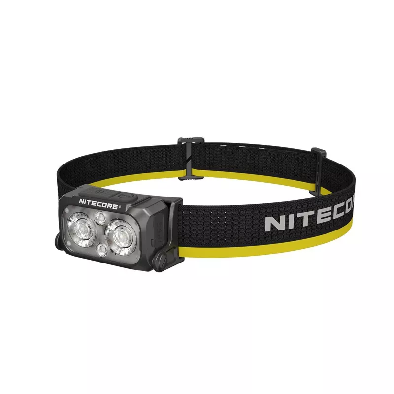 Lampa czołowa Nitecore NU25 MCT — ładowalna lampa czołowa, do 400 lumenów, kompaktowe oświetlenie bez użycia rąk