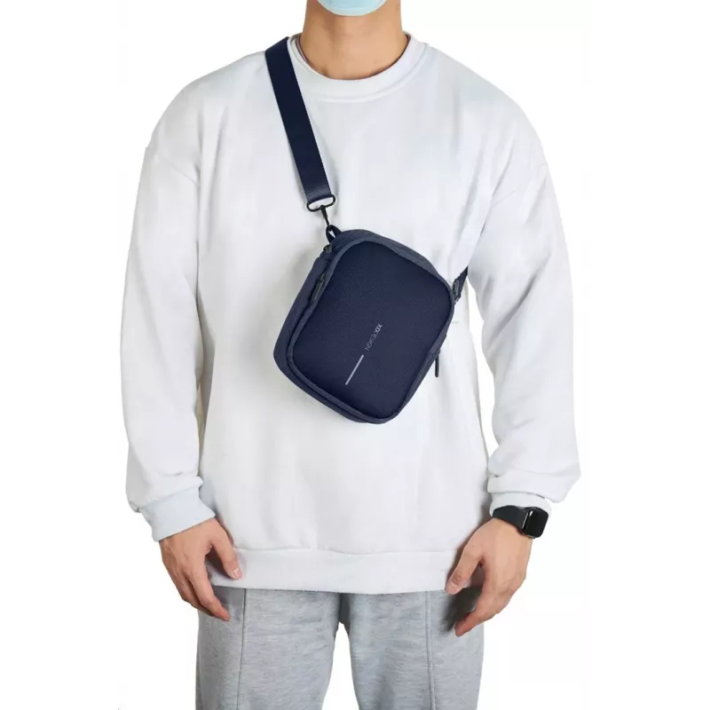 Sachet XD DESIGN Boxy Sling Navy Niebieski P705.955