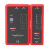 Tester okablowania sieciowego Unit UT681L do złączy RJ45 i RJ11, sprawdzanie ciągłości i połączeń