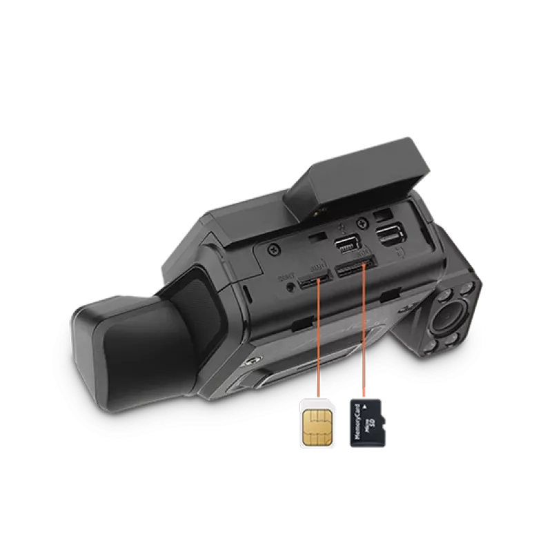 Rejestrator jazdy MIO MiSentry 12 4G LTE z GPS — wideo HD, przechowywanie w chmurze, alerty w czasie rzeczywistym