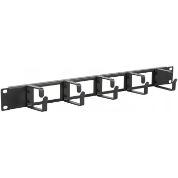 Panel organizatora kabli Lanview 1U 48,30cm (19) (RAO110BL)