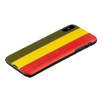 Etui na smartfona man and wood do iPhone XS Max – model Reggae, czarne