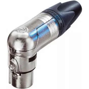 Neutrik RX Series - Wtyk audio - XLR3 (W) - Wtyk kątowy (NC3FRX)