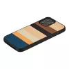 Etui ochronne Man and Wood do iPhone'a 12 / 12 Pro, czarne