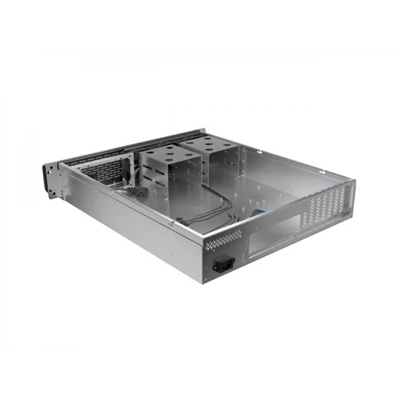 Rack Chassis Lanberg SC01-5202-12B 2U Czarny 3 Wentylatory HDD+SSD
