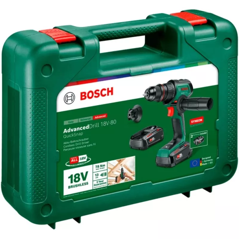 Bosch 06039E2002 Wiertarka akumulatorowa czarna