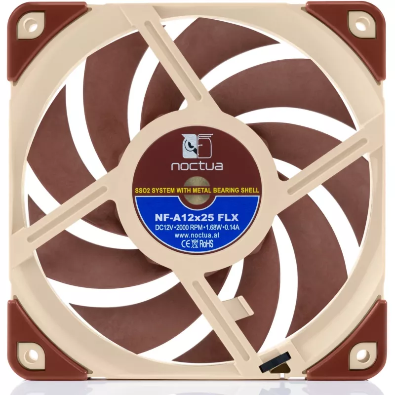 Noctua NF-A12x25 FLX 120mm wentylator obudowy