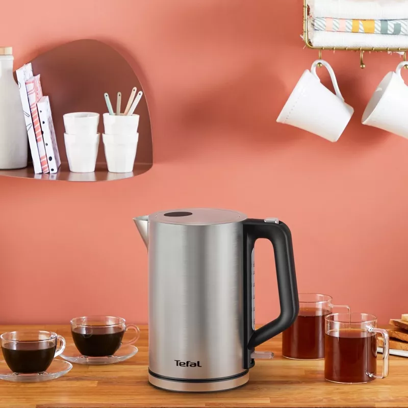 Czajnik elektryczny Tefal KI513D10 stal nierdzewna 1,7 L 2200 W, bezprzewodowy, podstawa 360°