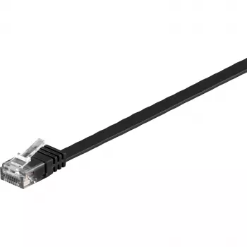 Goobay 95382 Czarny kabel krosowy Ethernet