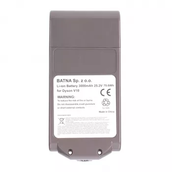 Bateria do odkurzacza Dyson V10 25,2 V 3000 mAh