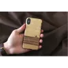Etui na telefon MAN&WOOD do iPhone X/XS — terra Czarny, ochronna osłona tyłu