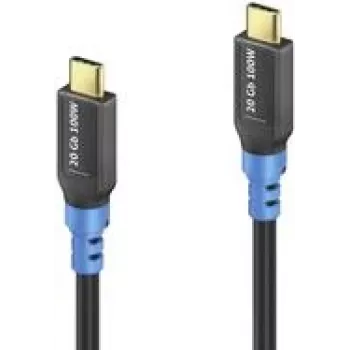 Kabel USB PureLink FI-U400-010 USB4 Gen 2x2 1 m USB C Czarny Niebieski