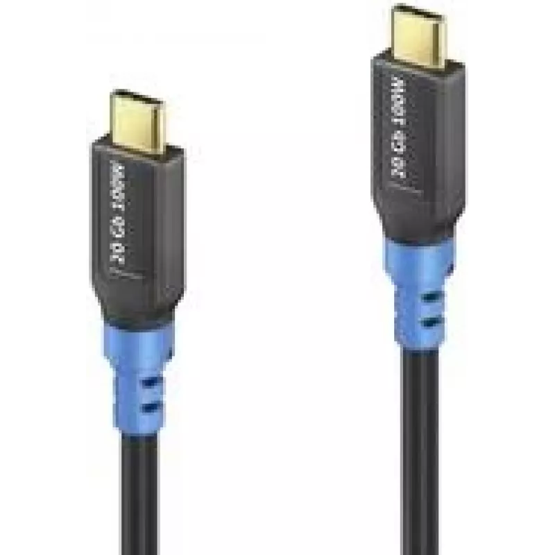 Kabel USB PureLink FI-U400-010 USB4 Gen 2x2 1 m USB C Czarny Niebieski