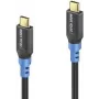 Kabel USB PureLink FI-U400-010 USB4 Gen 2x2 1 m USB C Czarny Niebieski