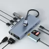 Adapter USB-C 11-w-1 Hawk HW-HUB1101 — hub wieloportowy z 11 portami