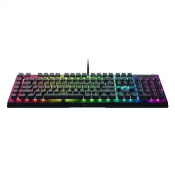 Razer BlackWidow V4 X Mechaniczna Klawiatura Gamingowa, Przełącznik Yellow, Układ US, Przewodowa, Czarna Razer