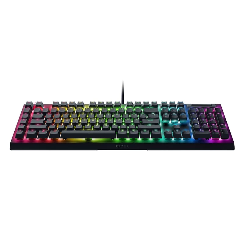 Razer BlackWidow V4 X Mechaniczna Klawiatura Gamingowa, Przełącznik Yellow, Układ US, Przewodowa, Czarna Razer