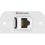 Kindermann 7441000526 Aluminiowe gniazdo RJ-45 (7441000526)