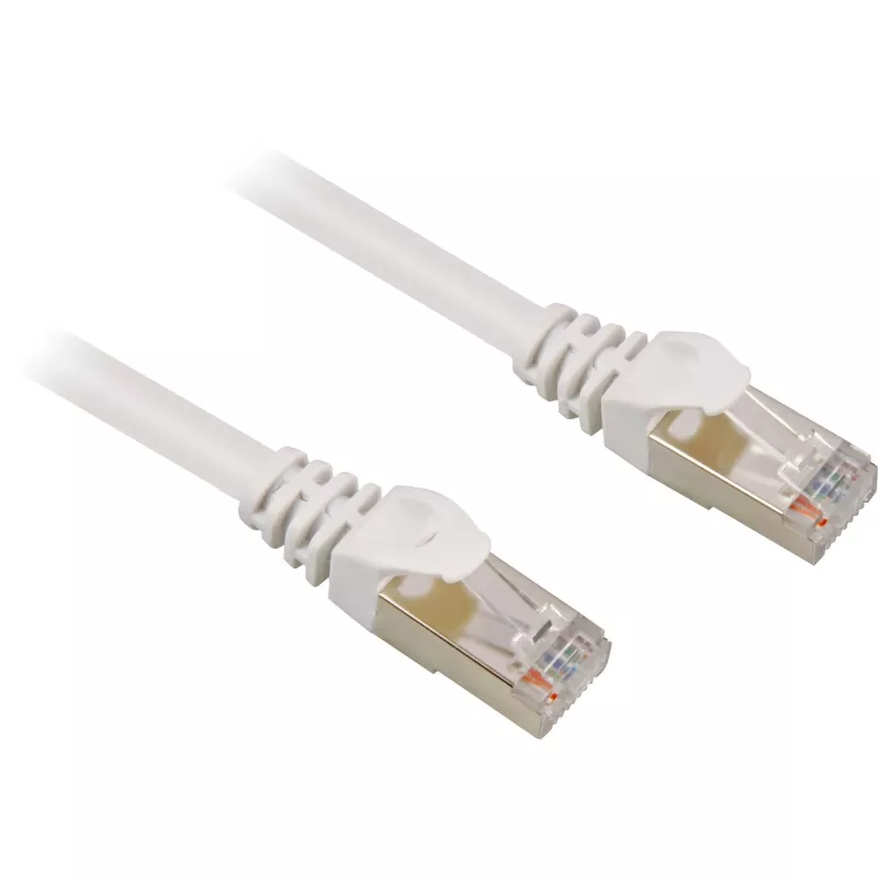 Kabel sieciowy Sharkoon RJ-45 Cat6 10 m Szary