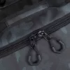 Plecak Rivacase Sherwood Camouflage, granatowy Poliester, poliuretan