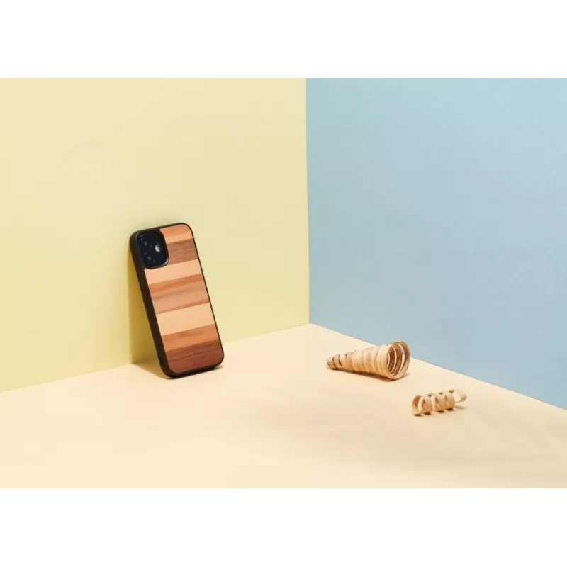 Ochronne etui na smartfona man and wood do iPhone 12 mini — czarne