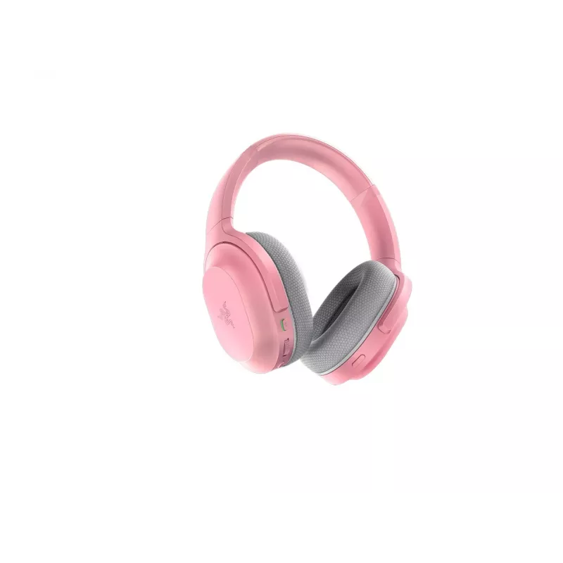 Słuchawki Razer Barracuda Bezprzewodowe, pałąk, Gaming, USB Type-C, Bluetooth, Szary, Różowy
